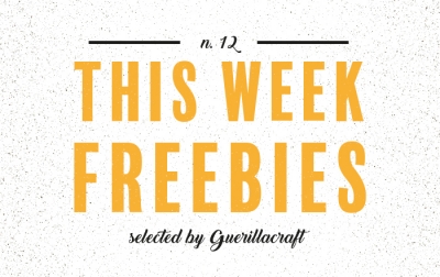Freebies Selected by Guerillacraft - The Latest Free Design Resources for your next design project