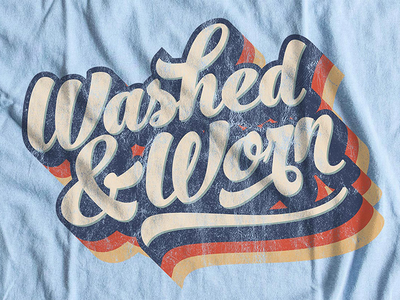 Collection of wash and worn textures you can download for free. Made with old vintage t-shirts.