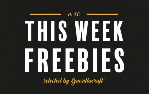 This Week Freebies N. 10 - Selection of the free design resources. Download free textures, brushes, patterns and many more. Selected by Guerillacraft